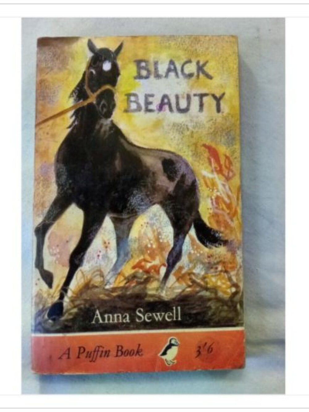 Black Beauty Anna Sewell 1964 Paperback Book Vintage Novel Read Classic